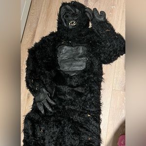 Kids’ Gorilla Halloween Costume Jumpsuit with Mask
